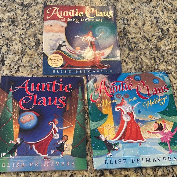 Other - Auntie Claus Books 3 by Elise Primavera children’s elementary holiday Christmas